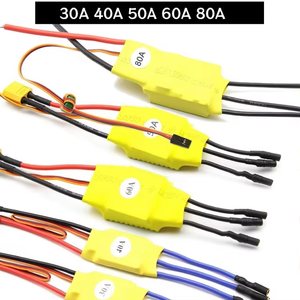 Contrôleur de vitesse de moteur brushless ESC XXD 30A 40A 50A 60A 80A RC BEC ESC V2 pour <span class=keywords><strong>hélicoptère</strong></span>, bateau, FPV, mini quadricoptère RC F450, UAV - Product Image 2