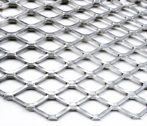 Aluminum Expanded Metal Barrier Mesh Custom Aluminum Expanded Metal Mesh Fence Aluminum Expanded Metal Protective Fence Panel - Product Image 4