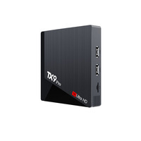 Decodificador Multifuncional TX9 PRO Android 14 Resolución 10K Personalizado 8+128GB Android TV Box con WiFi de Doble Banda