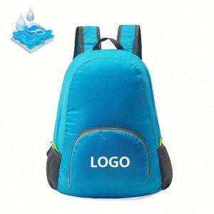 Customized Ultralight Folding <b>Back</b> <b>Pack</b> Outdoor Sport Climbing Camping Hiking Polyester <b>Waterproof</b> Foldable Backpack - Product Image 1