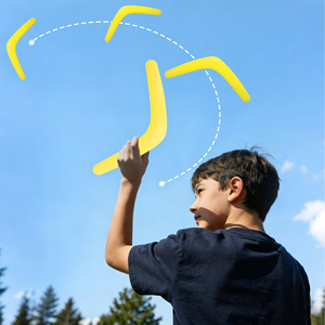 Disque volant en plastique Boomerang 30 cm, jouet de sport en plein air pour enfants unisexe - Product Image 4
