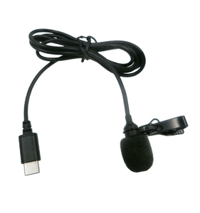 Professionale Mini Clip-On portatile microfono a condensatore con tipo-C per Android smartphone di plastica con cavo di comunicazione - Product Image 4