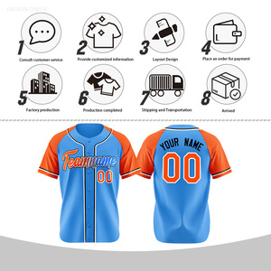 Maillot de baseball classique respirant grande taille à épaules tombantes avec logo brodé personnalisable – T-shirt décontracté - Product Image 5
