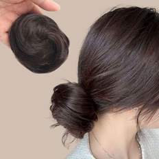 2 Ware X Uburn para mujer, accesorios para el cabello, tenazas para el cabello humano en color marrón caca - Product Image 1