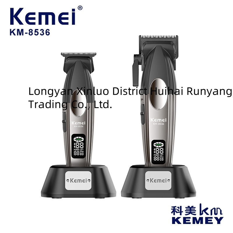 KEMEI KM 8536 Cordless Professional Hair Clipper - Durable