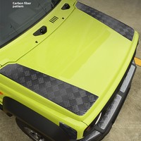 Pour la protection de capot moteur modifiée pour les Kits de carrosserie Jimny avec accessoires de voiture à garniture tout-terrain