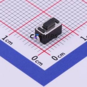 TS-1101NH-C-A-B Tactile Switch SMD Switch Single Pole Single Throw Rectangle Button 2.6N Vertical Mount - Product Image 1