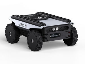 แชสซีแบบยืดหยุ่นอเนกประสงค์ ขับเคลื่อนด้วยสายไฟ 4 ล้อ 4WD แชสซีดิฟเฟอเรนเชียลขนาดกะทัดรัด มอเตอร์ฮับ รองรับการเชื่อมต่อหลายโฮสต์ - Product Image 1