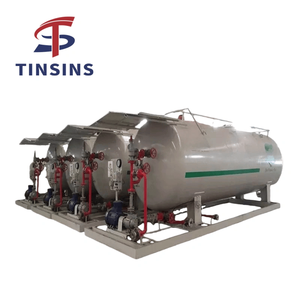 Stasiun Pengisian Tabung Gas LPG 20cbm dengan Pompa Dispenser Terpasang di Skid, Konstruksi Baja Karbon, Tekanan Desain 1.65 MPa, Umur Pakai 5+ Tahun - Product Image 1