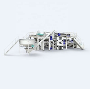 NONWOVEN GEOSYNTHETIC CLAY LINEAR GEOOTEXTILE PRODUCTION LINE for GCL