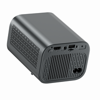Projecteur portable YDH-P80 H723 avec puce intelligente, 1000 lumens, Android 14, autofocus électrique, 2+8 Go, Mini HD, pour cinéma maison et extérieur