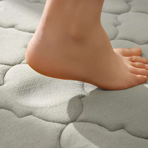 Juego de Alfombrillas de Baño FMT de Franela Suave Absorbente con Espuma Viscoelástica Antideslizante Ecológica de Secado Rápido Lavable a Máquina - Product Image 2