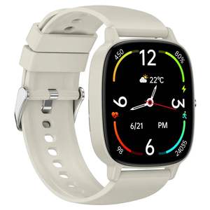 Montre connectée P122 pour femme, écran tactile intégral 1,85 pouce, étanche IP67, magnétique, pour appels Bluetooth, fréquence cardiaque, boussole, réponse aux appels - Product Image 4