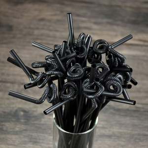 Pajitas Desechables Biodegradables al por Mayor, Pajitas de Plástico Flexibles para Bebidas, Ideales para Bares, Eventos y Servicio de Bebidas, de un Solo Uso - Product Image 3