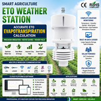 Sensor Profesional de Monitoreo de Suelo y Aire RS485 con Certificación CE RoHS, Material ASA, Anticorrosión, para Energía Solar y Eólica