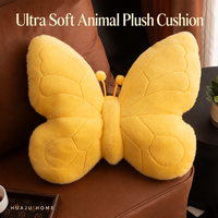 Coussin Papillon Doux en Velours Couleurs Personnalisables Coussin Uni Tricoté Mignon Écologique Tailles Personnalisées Oreiller Unisexe Maison