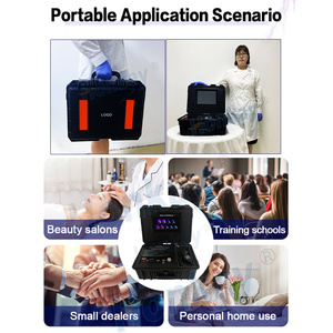 Machine à plasma froid portable coréenne pour le visage, avec nettoyage par air, derma roller, jet chaud et fibroblast, OEM/ODM, formation gratuite - Product Image 5