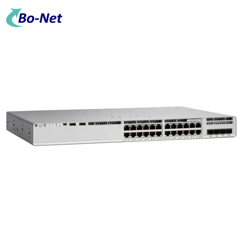 C9200L-24T-4G-E 9200L 24-port Données 4x1G liaison montante Ethernet Réseau Commutateur