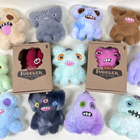 Fuggler V3 Series Tooth Monster Figurine en peluche mignonne et amusante pour adolescents et adultes, design personnalisé, décoration d'Halloween, poupée