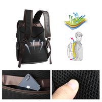 Sac à dos école d'affaires Port de charge USB grande capacité hommes sac de voyage étanche Oxford collège étudiant sac à dos pour ordinateur portable