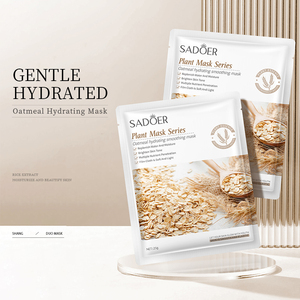 <span class=keywords><strong>Mascarilla</strong></span> Facial SADOER con Extracto Natural de Plantas Orgánicas, <span class=keywords><strong>la</strong></span> <span class=keywords><strong>Mejor</strong></span> para una Piel Radiante e Hidratada, para Piel Seca y Sensible - Product Image 2