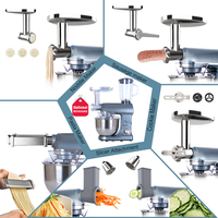 1400W multifonction 5 en 1 mélangeur sur socle cuisson pain pâte mélangeur ménage mélangeurs d'aliments avec accessoires