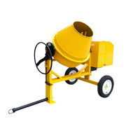 Bétonnière à essence 400L, moteur 4KW marque Yazhong, 6M/H, portable, capacité de récupération 350L, 5 ans de garantie, entretien réduit