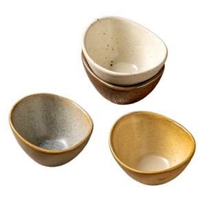 Piattini Creativi in Ceramica Irregolare per Salse, Piattini Domestici per Olio <span class=keywords><strong>e</strong></span> Aceto, Ciotole in Gres per Salsa di Soia - Product Image 5