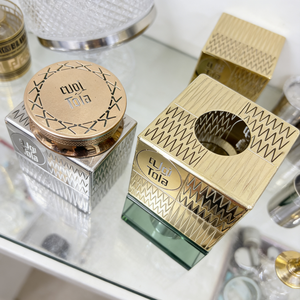 ISO9001 Certified CNC Machined Custom Incense <b>Cap</b>-Square Shape Gold/Silver Broaching Process for Aroma <b>Diffuser</b> Gift Sets - Product Image 2