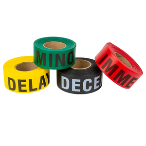 8 rouleaux de ruban de triage d'urgence 1,5 po x 200 pi, codé par couleur (noir/rouge/jaune/vert) pour l'identification des victimes, les services d'ambulance et les interventions en cas d'incidents massifs - Product Image 5