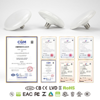 Lampe LED UFO E27 9W-54W pour la maison, le salon, la cuisine, haute luminosité, installation facile, lampe de plafond plate, CRI 80, durée de vie de 15 000 heures