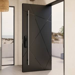 Porte de sécurité pour l'Europe de l'Est, Porte d'entrée principale pivotante pour villa en Turquie, Portes de sécurité blindées pour maison au Nigeria - Product Image 3