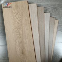 Parquet en bois de haute qualité Revêtement de sol stratifié en bois imperméable Parquet composite Plancher flottant