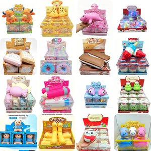 Nouvel Arrivage Jouet Squishy Géant, Jouets Fidget Unzip Toast, Jouets Fidget Crunchy Sheep, Jouet Promotionnel Pizza Squeeze Souple et Sandwich à Rebond Lent - Product Image 1