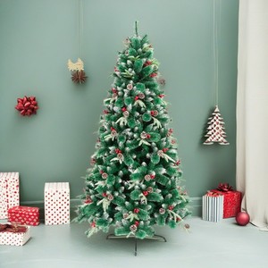 Top 5 Meter Kiefer-Weihnachtsbaum mit grünen Lichtern, 180 cm (7,5 Fuß) <span class=keywords><strong>Balsa</strong></span>, 300 cm (4 Fuß) Fichtenholz, natürlicher Look, drehbar - Product Image 3
