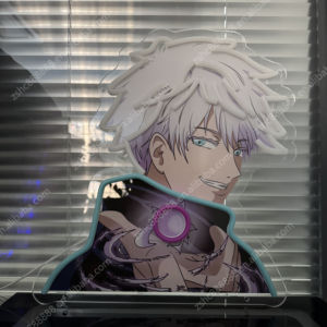 Personaliza tu propia foto <span class=keywords><strong>Manga</strong></span> Gojo LED luces de neón lámpara acrílica con impresión UV decoración única para el hogar Anime letrero electrónico - Product Image 2
