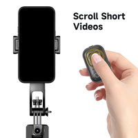 Bâton à selfie TT07 1760mm Stable Automatique Pop Open Trépied AI Suivi du visage Télécommande sans fil Bâton à selfie