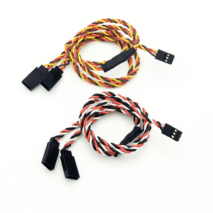 Futaba JR 3Pin Servo Pigtail Cable Male Female Connector with Tinned Wire for RC Receiver ESC Drone Airplane Flight Controller - Product Image 1