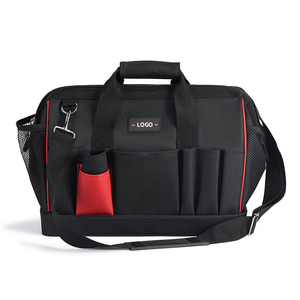 Bolsa de Almacenamiento de Herramientas Profesional con Múltiples Bolsillos - Estuche de Técnico de Tela Resistente 600D con Asas Acolchadas y Bolsillo Lateral de Malla - Product Image 2
