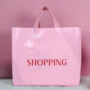 ถุงพลาสติกสำหรับใส่เสื้อผ้าทำจากพลาสติก PE มีโลโก้ผลิตตามแบบ - Product Image 1