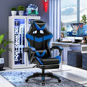 OEM <strong>Gaming</strong> <strong>Chair</strong> with <strong>Custom</strong> Logo &amp; Color Options Cheapest Office Gamer Racing <strong>Gaming</strong> <strong>Chair</strong> with Footrest - Product Image 5