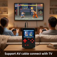 Console de jeu rétro 8 bits et 16 bits GAMINJA Source Factory avec 300 jeux intégrés sans licence, prise en charge du câble AV, OEM/ODM
