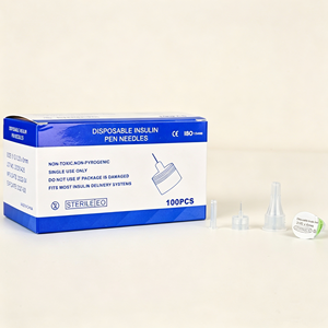 Aiguilles de stylo à <span class=keywords><strong>insuline</strong></span> de sécurité 31G <span class=keywords><strong>5mm</strong></span> 6mm 32G 4mm type Eos, désinfectées, pour usage général animalier, emballées individuellement - Product Image 6