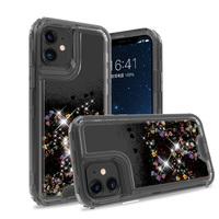 Funda Transparente de Lujo con Purpurina y Efecto de Arena Movediza para Xiaomi 15 14Pro 13C, Funda Flotante para Redmi A5 Note 14 13 12 Poco X7
