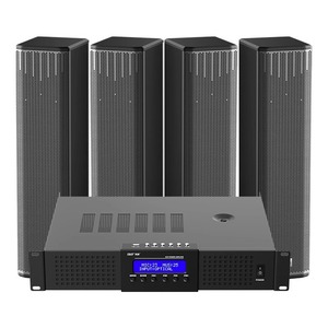 SANKO A-17 Linear Array Conference <b>Speaker</b> Columns 120W Professional Audio System For Meeting Room Stage Use - Product Image 1