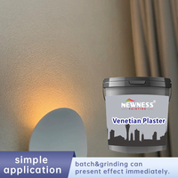 Lapisan sutra plester Venesia Premium, untuk dekorasi rumah lapisan bangunan akrilik cair