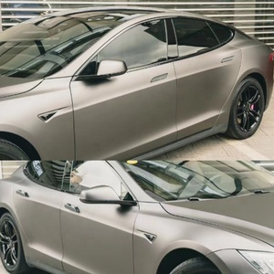 1.52*17M PET Ultra-Matte Black Warrior Car Wrap Film Premium Vehicle Styling Solution Car Wrap Film - Product Image 4