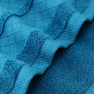 ผ้าเช็ดหน้าผ้าฝ้ายแท้ 34x74 ซม. สีพื้น ผ้าตาข่ายซาติน ผ้าเช็ดตัวสำหรับผู้ใหญ่ ของใช้ในบ้าน ผ้าเช็ดตัวของขวัญ ซึมซับได้ดี ผ้าเช็ดมือ - Product Image 4