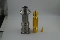 Swiss Type CNC Fiber Laser Connectors Made from Brass for Precision Cutting and Welding
