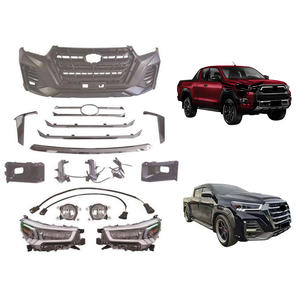 Высококачественный автомобильный бампер LMJ, светодиодная фара, обвес 2016-2023 для Toyota Hilux Revo Rocco SR5, обвес - Product Image 1